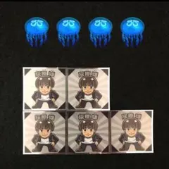 35⭐️絶版シリーズ【灰原雄 5枚】呪術廻戦マン2 ビックリマン ワンオーナー