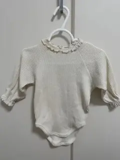 ベビー服　peekaboo ロンパ　アイボリー