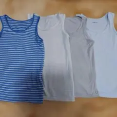AIRism タンクトップ 4枚セット110