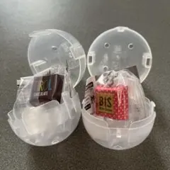 バンダイガチャ　チロルチョコめじるしアクセサリー 2個セット