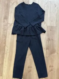 ペプラムトップス セットアップ