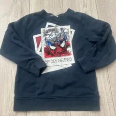 スパイダーマン スパンコールトレーナー 100