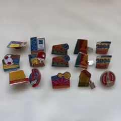 2004年オリンピック　コカコーラピンバッジ15点セット