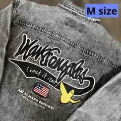 【古着】デニムシャツ　マークゴンザレス　Mサイズ