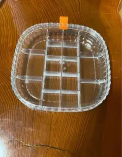 透明プラスチック収納トレイ