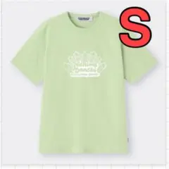 S グリーン　なにわ男子　コットンクルーネックT(半袖) 大橋和也