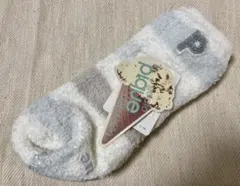 【新品】ジェラートピケ　もこもこベビー靴下 7~9cm