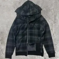 00s y2k 変形 ギミック ダブルジップ パーカー archive 平成初期