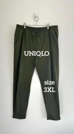 UNIQLO ウルトラストレッチジョガーパンツ 3XL カーキ
