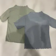 トップス ミント系ブルー系 2点セット 140