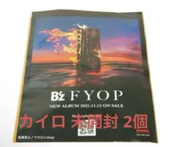 B’z 『 FYOP 』カイロ 2個 新品未開封