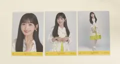 乃木坂46 生写真 一ノ瀬美空 不道徳な夏 3種 コンプ