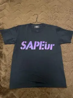 SAPEuR ブラック Tシャツ X-LARGE - メルカリ