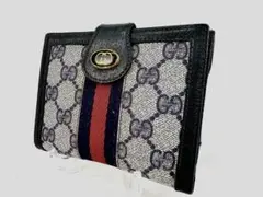GUCCI オールドグッチ GG柄 シェリーライン 二つ折り財布のサムネイル