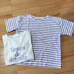 紫系 Tシャツ ２枚セット150と160