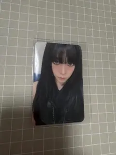 aespa カリナ MY-J FC入会キャンペーン特典 トレカ ネームシール
