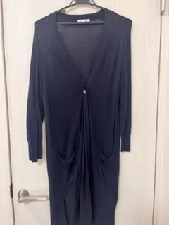 GLOBAL WORK ネイビー カーディガン L