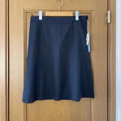 会社制服事務服　 ネイビー セミフレアスカート サイズ15のサムネイル