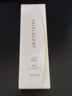 MENARD フェアルーセント 薬用パック　ホワイトB