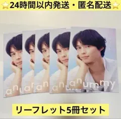 ラスト出品❣　SixTONES　松村北斗　アニュミー　リーフレット　5冊