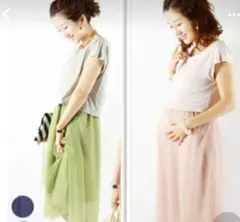 ミルクティー 授乳・マタニティ ワンピース