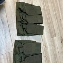値下げしました❗希少❗❗自衛隊小銃弾納、9mm拳銃弾納、弾帯 値下げしました❗希少❗❗自衛隊小銃弾納、9mm拳銃弾納、弾帯