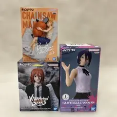 チェーンソーマンプライズフィギュア3点セット