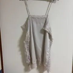 新品未使用 Lax Dan Tia レース キャミワンピース アイボリー L