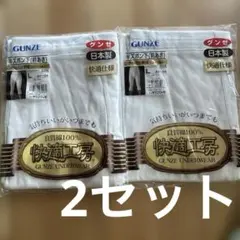 グンゼ 半ズボン (前あき) Lサイズ　ズボン下
