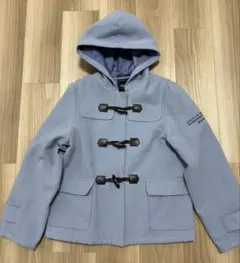 Jenni love ライトブルー ダッフルコート 160