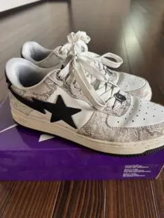 激レア！　 Bape Sta Snake Skin Beigeのサムネイル