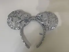 【ディズニーカチューシャ】シルバースパンコール