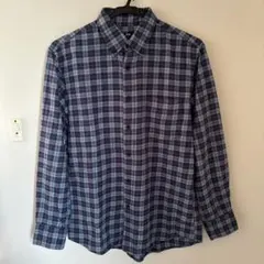 ユニクロ　UNIQLO チェック柄シャツ　サイズM