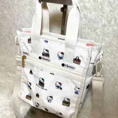 新品未使用✨レスポートサック　キティ　50周年 2way ショルダーバッグ