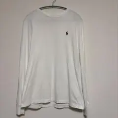 Polo Ralph Lauren ホワイト長袖カットソー 170/92A