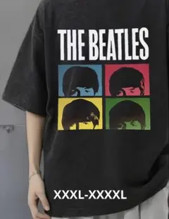 新品☆Tシャツ☆コットン100%☆男女兼用☆ビートルズ☆3XL-4XL☆人気商品のサムネイル