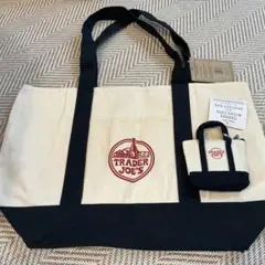 TRADER JOE'S トートバッグ 大　マイクロトート小　2点