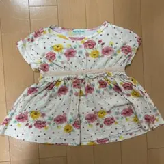 ハッカキッズ　子ども　Tシャツ　花のサムネイル