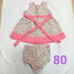 ピンク OSHKOSH オシュコシュビゴッシュ 80cm パンツ付ワンピース