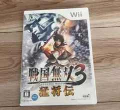 ☆美品☆ 戦国無双3猛将伝　Wiiソフト