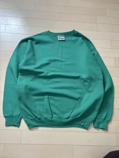 00s Hanes sweat ultimate cotton ミントグリーン
