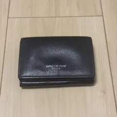 SAINT LAURENT PARIS 三つ折り財布 ブラックのサムネイル