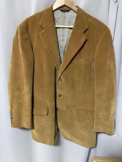 ラルフローレン　日本製　ベージュ コーデュロイ テーラードジャケット