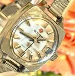 稼働品】RADO グリーンホース 759-1 レディース 自動巻き 純正ベルト