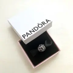 Pandora パンドラ パープルハートオープンハートマム チャームのみ ②のサムネイル