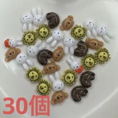 ネイルパーツ　30個【M-1】