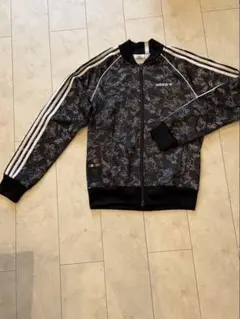 ブラックパターンジャージ上下セット ミッキー adidas - メルカリ