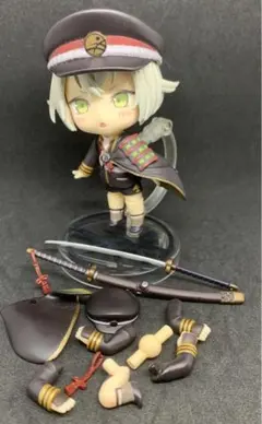 蛍丸 ねんどろいど 刀剣乱舞 フィギュア パーツ 緑目 銀髪