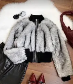 新品未使用 SHEIN ファーコート