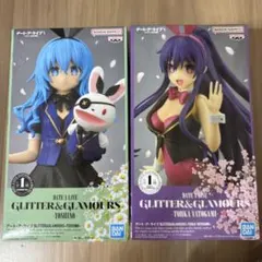 デート・ア・ライブGLITTERGLAMOURSフィギュア 夜刀神十香 四糸乃